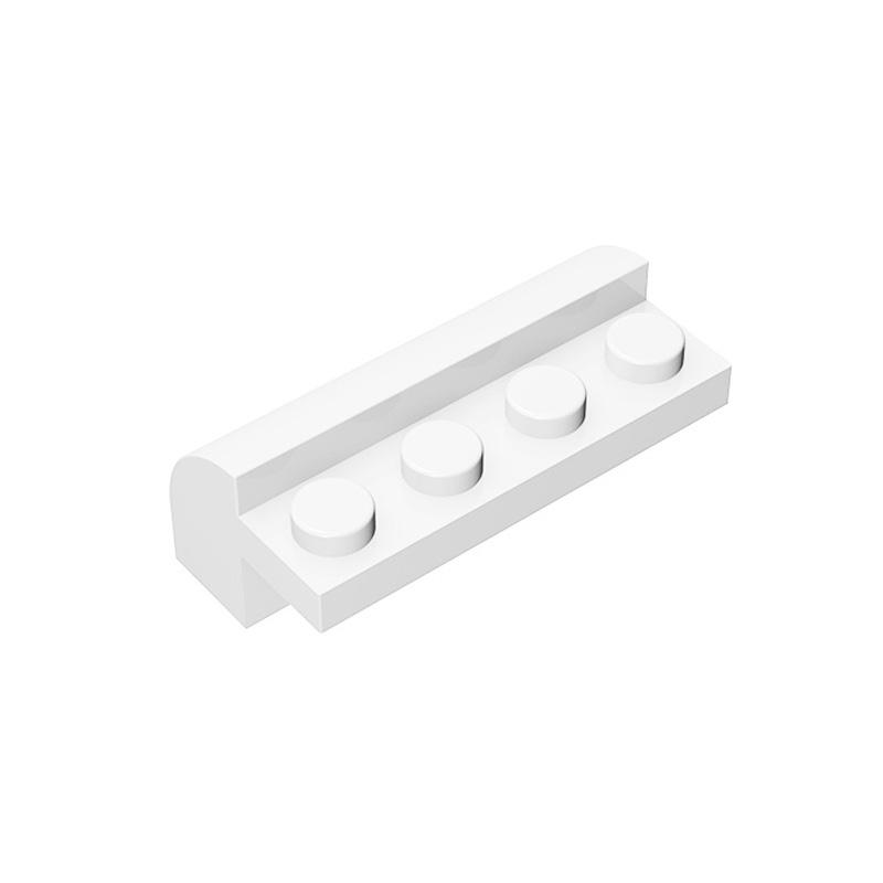 

MOC 10PCS 6081 Slope Curved Construction Blocks 2x4x1 1/3 Featuring 4 Recessted Studs Bricks Instructive Playthings Children Birth Date Kid Present
