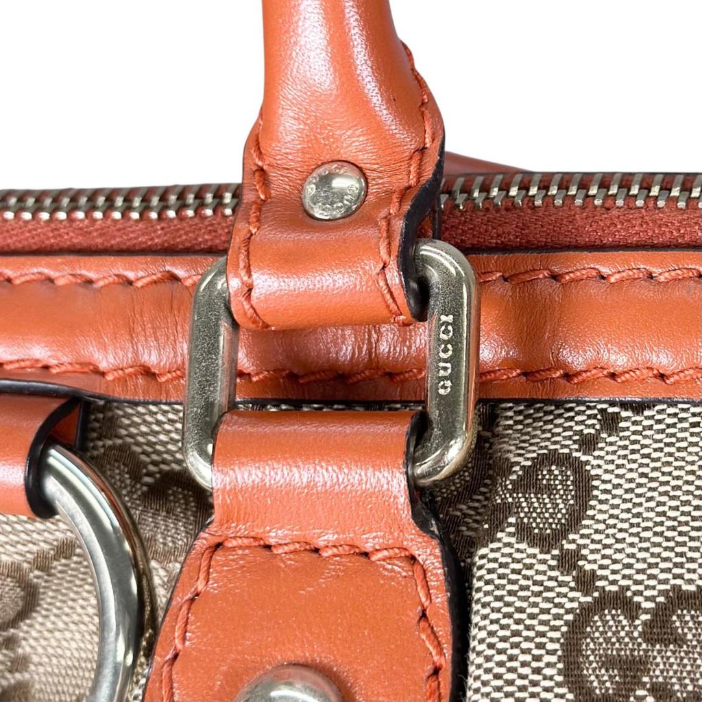 GUCCI Sukey 247902 Handbag Orange Women used