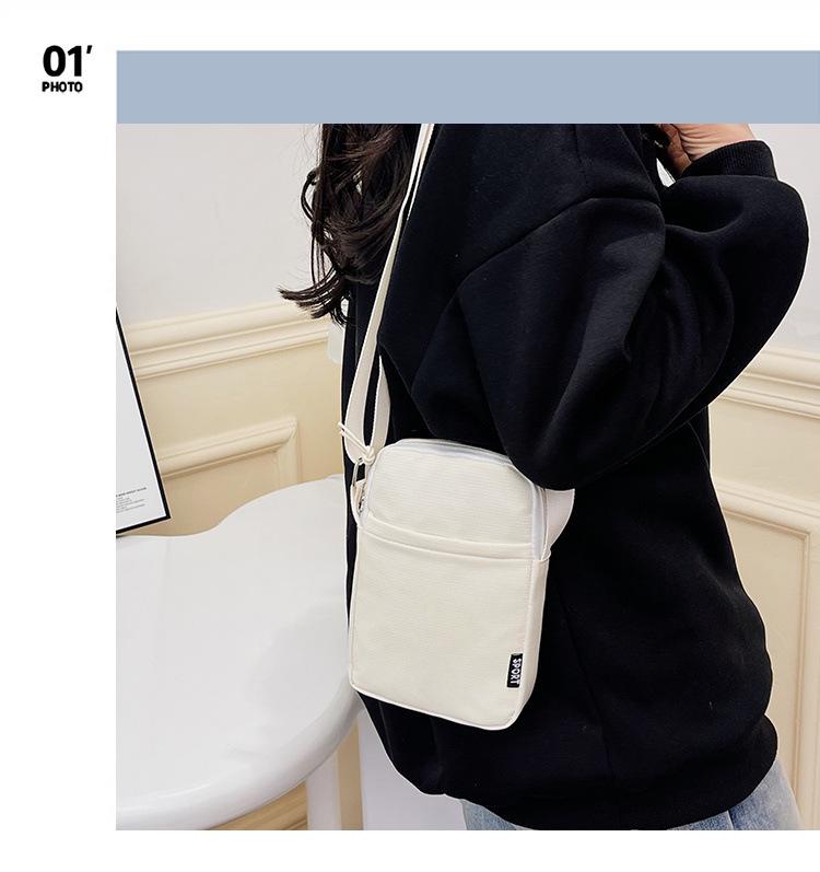 2025 Sommer Frische Einfarbig Damen Mini Handy Tasche & Münzbörse