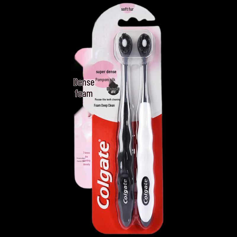 Colgate Ultra-Soft Charcoal Bristle Toothbrush