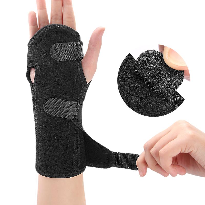 026 1Pc Size L Wrist Support Brace Adjustable Breathable Wrist Guard for Sports Injury Prevention Recovery