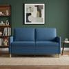 Blue Storage Sofa 152 x 78 x 87 cm Polyester