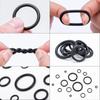 Rubber Accessories Seal Rubber O-Rings Assortment Set O-Type Sealing Rubber Ring  Air-Conditioning