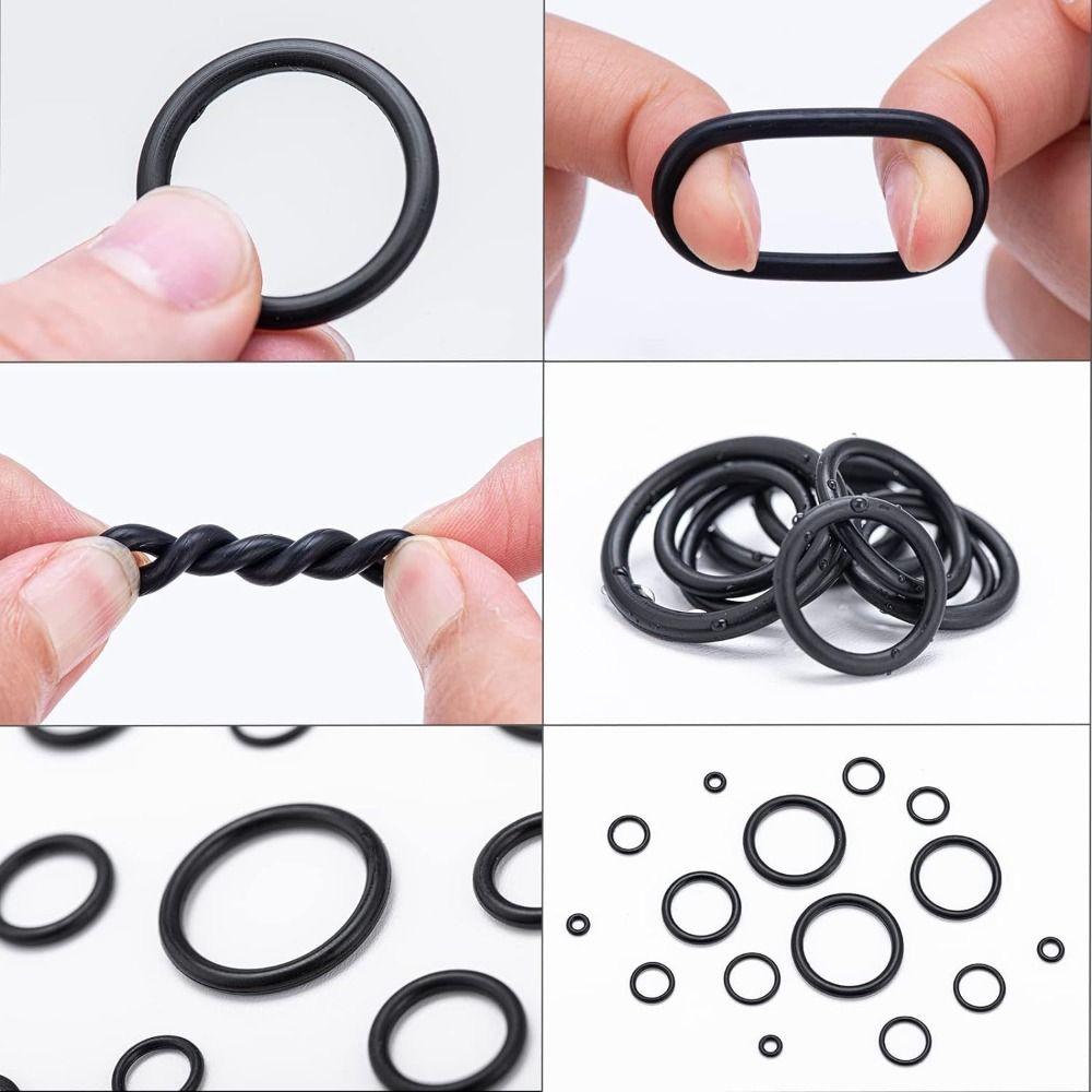 Rubber Accessories Seal Rubber O-Rings Assortment Set O-Type Sealing Rubber Ring  Air-Conditioning
