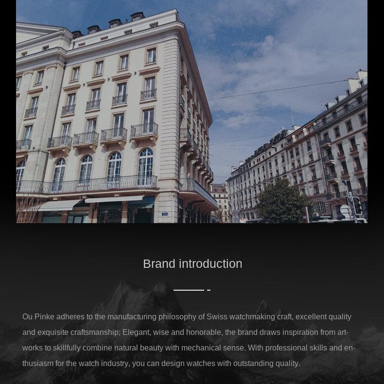 OUPINKE Zegarek Hollow Barrel Mechaniczny zegarek Moda Silikon Wodoodporny Męski zegarek Męski zegarek