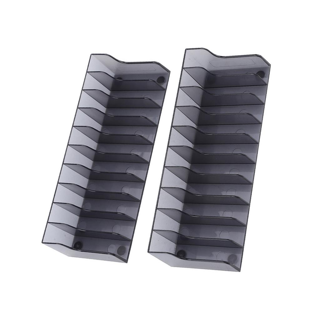 2 PCS Large Capacity Game Card Box Game CD Storage Stand Holder Bracket for PS4 SLIM PRO