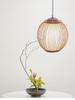 KY LEE Pendant Suruga Bamboo Japanese Modern for Dining LED Made In Japanese Style Traditional Ceiling Bulb Sold Ceiling Mount Light, Craftwork,