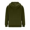 2025 American Retro Men's Hooded Winter Crossover Sweatshirt - New Loose Fit, Solid Color, Zipper Jacket