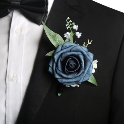 Delicate Wedding Suit Corsage Fashion Wedding Accessories Groom Rose Boutonniere  Groomsmen