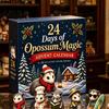 Acrylic Christmas Blind Box 2026 Advent Calendar, 24-Day 2D Ornament Set with Tree Hanging Decor Animal Figures, Decor, Holiday Gift for Kids