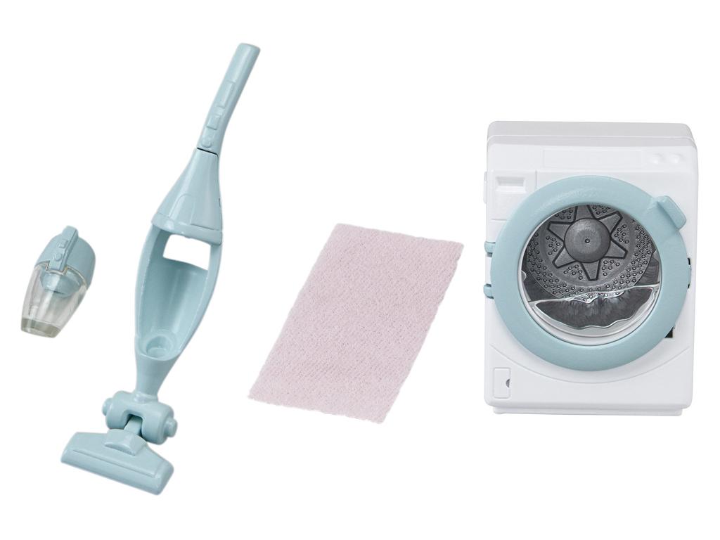 Sylvanian Families Furniture [Washing Machine/Vacuum Cleaner] Ka-626 ST Mark Certified Toy Dollhouse for Ages 3 and Up, Sylvanian Families, Epoch