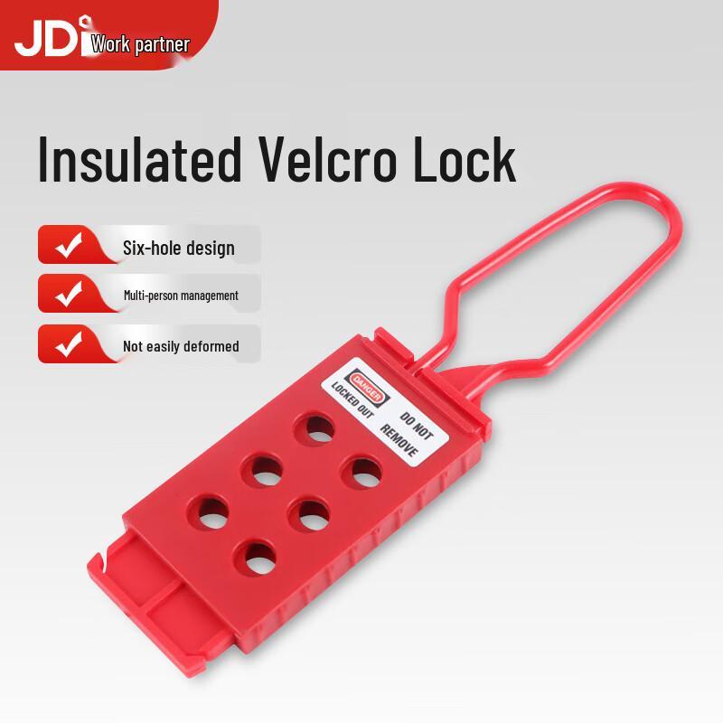Gong Paidang 6-Hole Insulated Nylon Lockout Hasp
