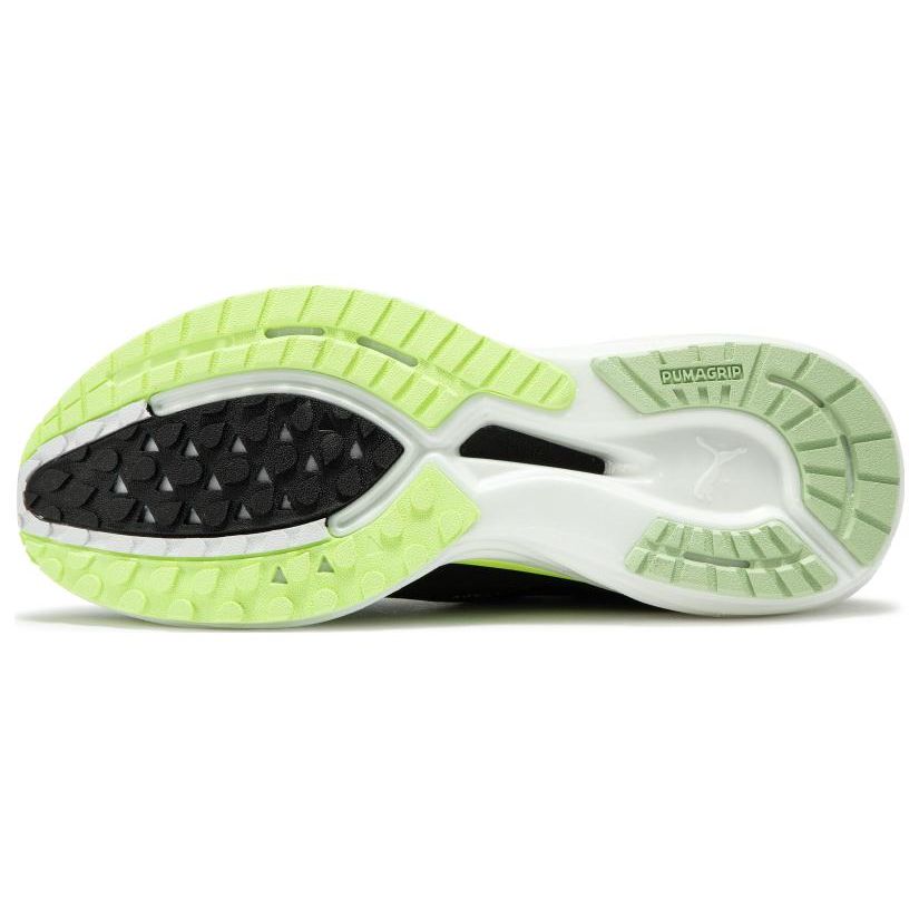 Puma Pantofi sport Deviate Nitro 2 Run 75 pentru bărbați negru-galben rapid-mentă 377782-01