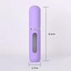 Mini Travel Portable Bottom Filling Perfume Refill Bottle Liquid Sub-Bottling Atomizer Spray Refillable Jar Empty Cosmetic