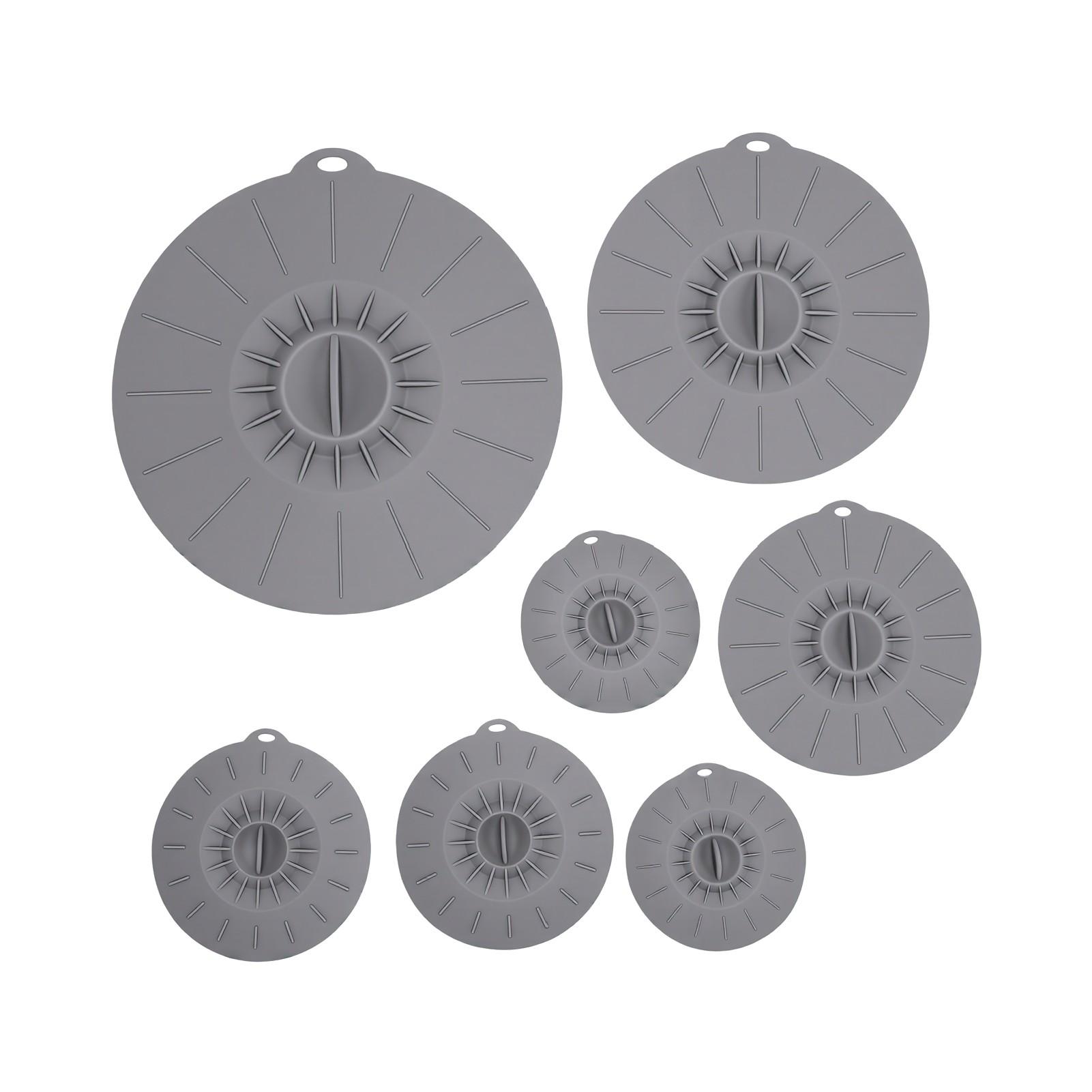 Couvercles en Silicone de Qualité Alimentaire Résistants à la Chaleur Couvercles Micro-ondes