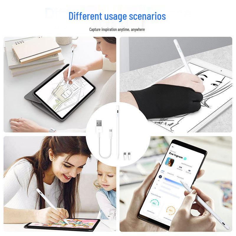 Universal Capacitive Stylus for Touchscreens: Huawei, Apple, Tablets, Phones, iPad Pencil