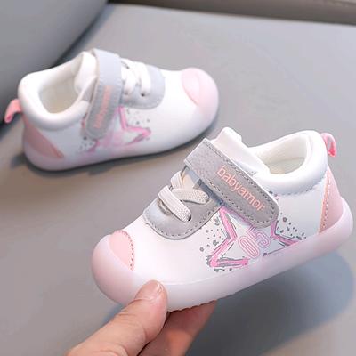 Spring and Autumn Children'S Walking Shoes Breathable Men'S and Women'S Baby Shoes Soft Soled Baby Walking Shoes Anti Slip and Anti Collision Shoes