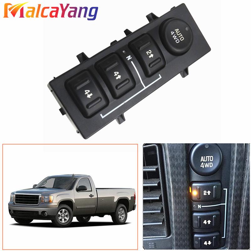 Transfer Case Selector Dash Switch For Chevrolet Tahoe Suburban 19259313 For GMC Sierra Silverado Cadillac Avalanche