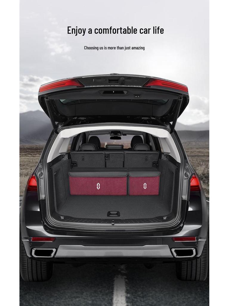 Compatible with Wenjie M7, M8, M9 Trunk and Tailgate Storage Boxes, and Other Car Interior Accessories.