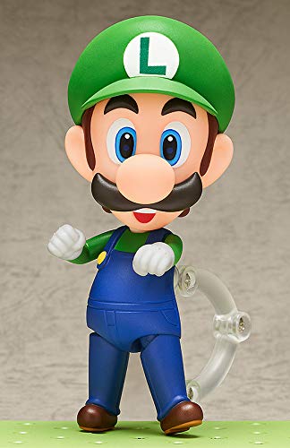 GOOD SMILE COMPANY Nendoroid Super Mario & Luigi Non-Scale Plastic Painted Movable Figure Second Resale