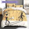 Lucky Luke Pattern Bedding Quilt Set  Home Decoration  Gift (1 * duvet cover + 2 * pillowcase  without core)