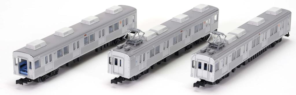 TOMYTEC Railway Collection Tetsuro Izukyu 8000 Series TA-7 Formation (Unwrapped) 3-Car Set F Diorama Supplies 335191