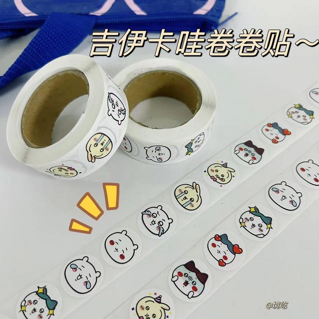 500pcs Kawaii chiikawa Cartoon Stickers Decorative Desk Laptop Scrapbook Luggage Stationery Cute Graffiti Sticker for Kids Gift