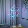 Indoor LED Tree Light with Remote Control Soft Glow Realistic Looking USB/Battery Operated RGB Tree Light Bedside Lamp Decor