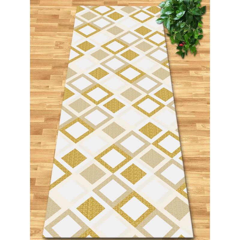 Flowers and Plank Home Balcony 3D Passageway Long Corridor Carpet Spring Floral Pattern Entryway Stairway Rugs Room Aisle Mat