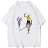 Wout Van Aert Rider Legendar 2026 Nou Campion Cursă pe Șosea Tricou Bicicletă Unisex Manșetă Scurtă Tour De France Tricouri Jersey Bicicletă