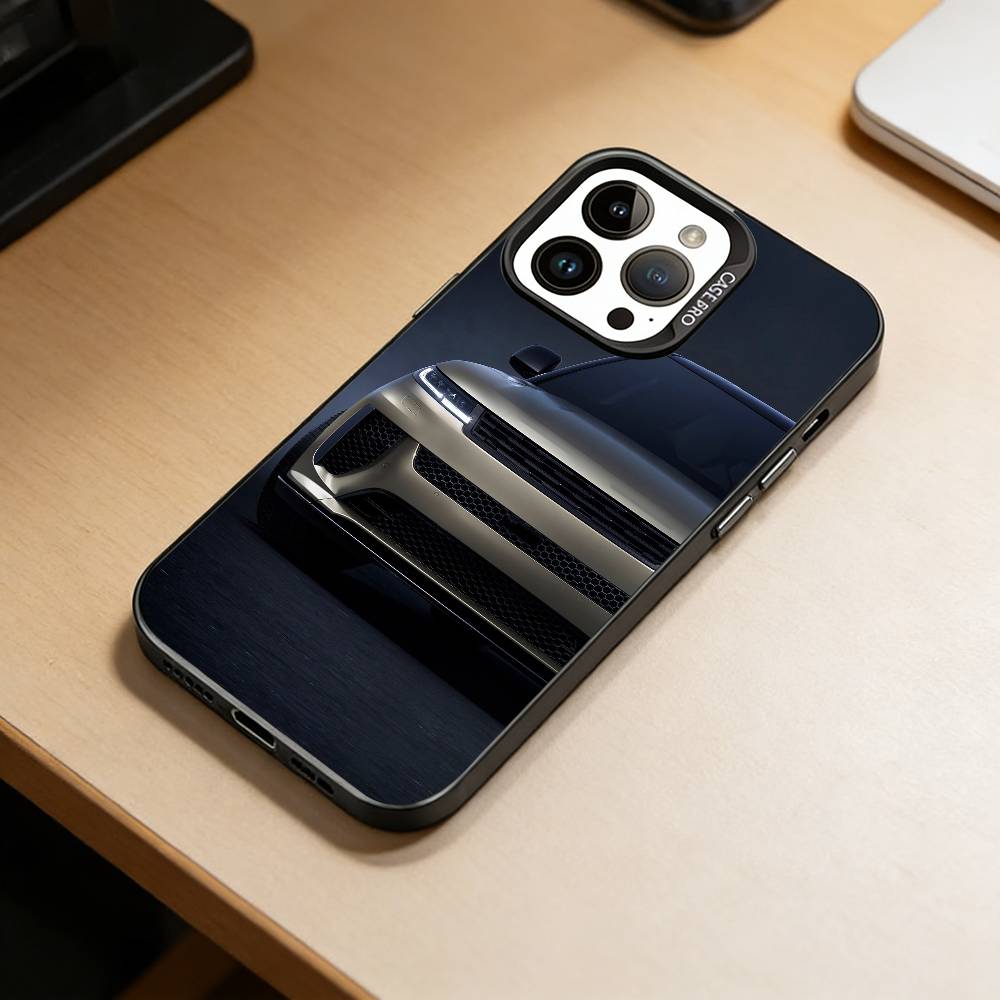 Range R- Roveres Sport Car Phone Case For iPhone 17,16,15,14,13,12,11 Plus,Pro Max,XS,Colored Silver Plated Inside Cover