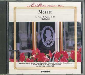

CD - Mozart: The Marriage of Figaro MP158 PHILIPS Japan Classical Used