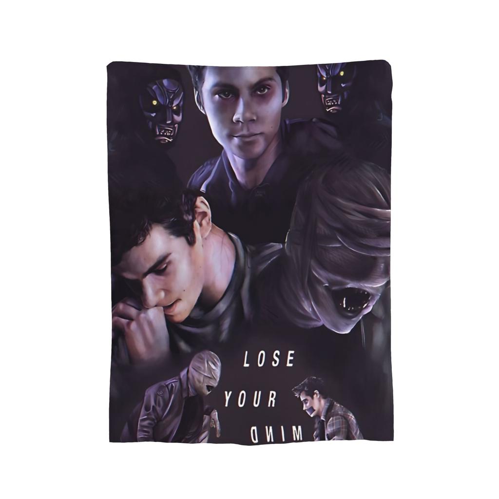Teen Wolf  Blanket Coral Fleece Plush Movies Super Warm Throw Blanket for Airplane Travel Bedroom Quilt