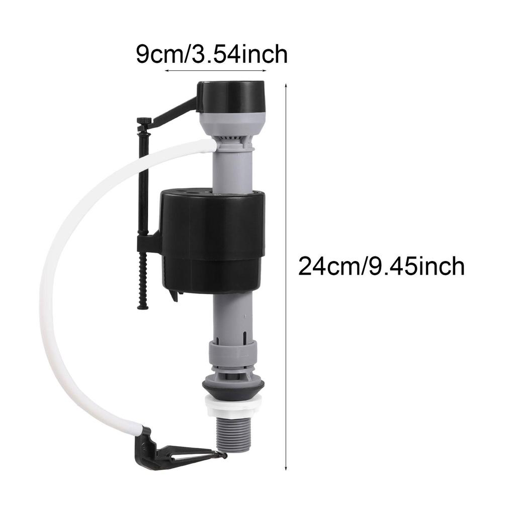 Toilet Fill Valve Spare Parts Practical Tank Bowl Water Control Direct Replaces Inlet Bottom Entry Fill Flush Valve Tank Fitting