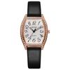 Fassförmige Voll-Diamant Europäischer und Amerikanischer Stil Uhr Mode Damen Uhr Quarz Uhr
