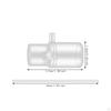 Enrichment Adapter Water Outlet Nozzle Transparent Control Levels Set The Flow Easily To Be