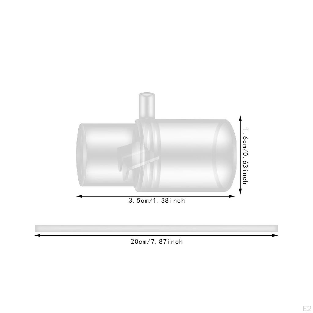 Enrichment Adapter Water Outlet Nozzle Transparent Control Levels Set The Flow Easily To Be