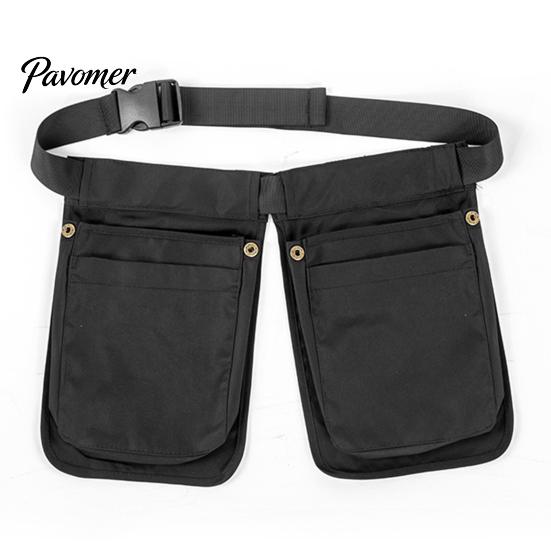 Adjustable Belt Bag Multi-function Waist Apron for Outdoor, Large Capacity Multi-Pocket Waistband Pouch, Fanny Pack Women and Men Athletic Pouch