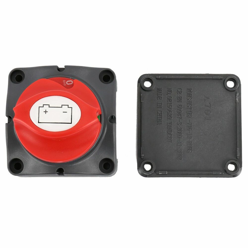 12V 600A Battery Switch Isolator Protect Battery Knob Switch Battery Disconnect Switch