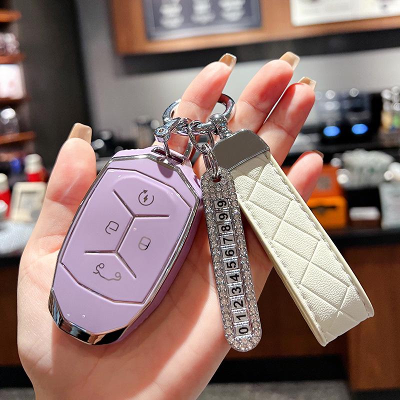 High-End Key Cover for Lynk & Co 01/02/03/05/06/09 (2022 models) - Female Edition