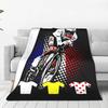 Tour De France Tadej Pogacar Wohndecke für Sofa Fahrrad Bike Liebe Fan Flauschige Weiche Plüschdecke Mehrere Größen für Alle Jahreszeiten