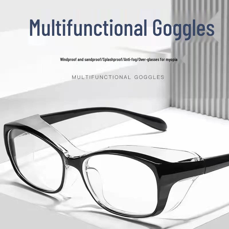 2025 Protective Fashion Goggles: Windproof, Sandproof, Dustproof, Anti-Droplet Model 5-004.
