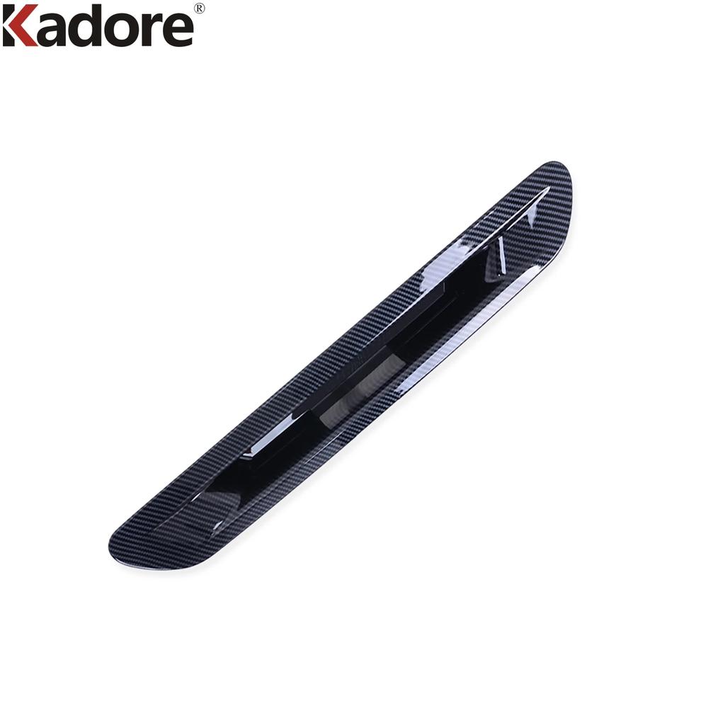 Rear Trunk Door Handle Bowl Cover Trim For Kia Carnival KA4     2024 Carbon Fiber Car Exterior Accessories