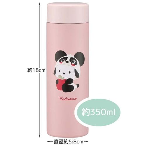 Skater Mug Bottle Pochacco Headwear 350ml Ultra Light Stainless Steel Water Bottle STYL4-A