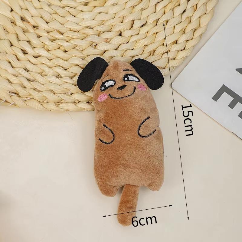 Cat Toys Funny Interactive Plush Cat Toy Teeth Grinding Catnip Toys Kitten Chewing Squeaky Toy Pets Accessories