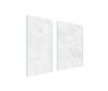 GLAS-SCHUTZPLATTE 75x52 WEISS