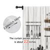 2pcs, Curtains&Window Treatment  print Kitchen Rules Farm Machine Washable Fabric (without rod) Decorations For Home Perfect