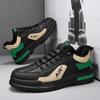 Men's Casual Sneakers Luxury Winter Shoes  Extra Warm Plush Winter Boots for Men Tennis Shoes, Skateboard, High-top Shoes