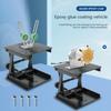Adjustable Fishing Rod Resins Applicators Rotating Fishing Rod Coating Machine Glues Applicators Equipment