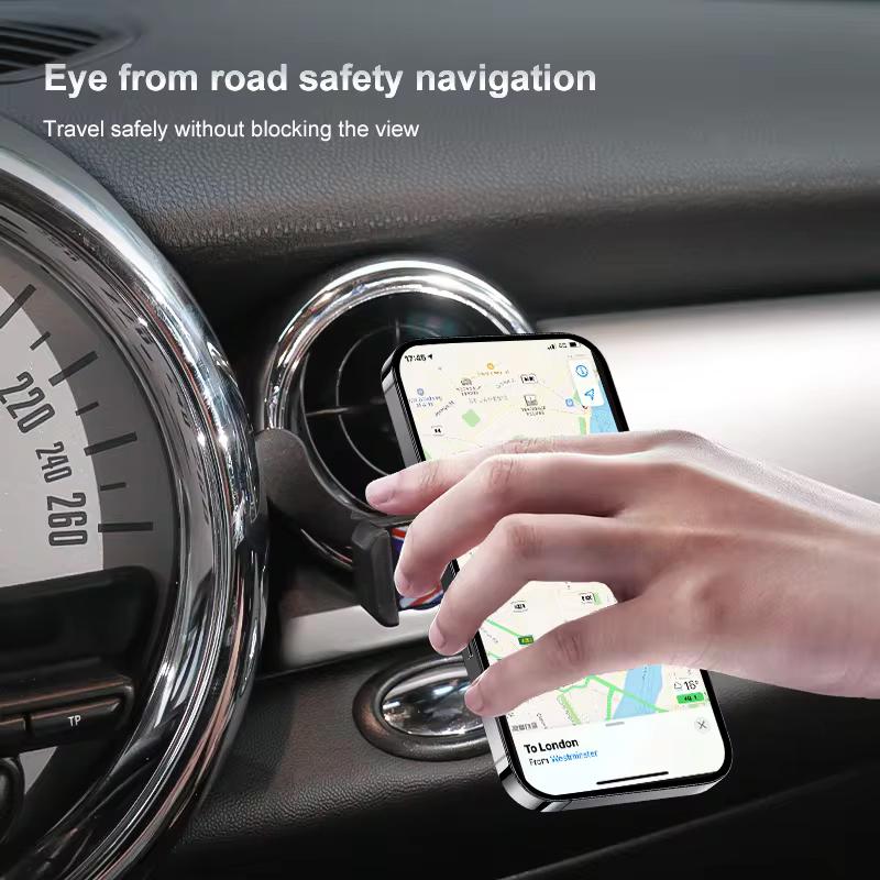 Suporte de Telefone para Saída de Ar de Carro Para MINI Cooper F54 F55 F56 F57 R55 R56 R57 R60 R50 R52 R53 Acessórios de Suporte para Carro